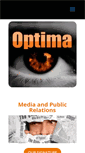 Mobile Screenshot of optimapublicrelations.com